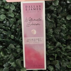 Dallas & James Watermelon Dream Overnight Retinol Oil w Cloudberry 1oz Sealed